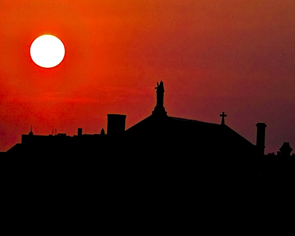 Click here to view Sunrise in Indianapolis by Jack Wickes 