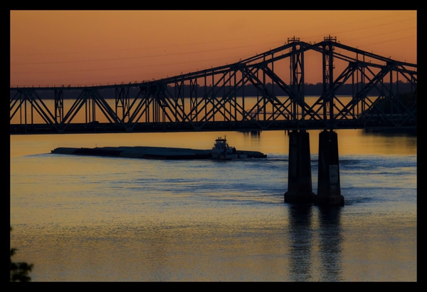 Click here to view Bridge and Barges by Jack Wickes 