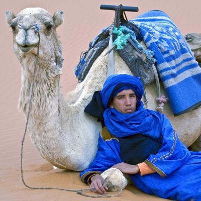 Click here to view Hassan and his Camel by Jack Wickes 